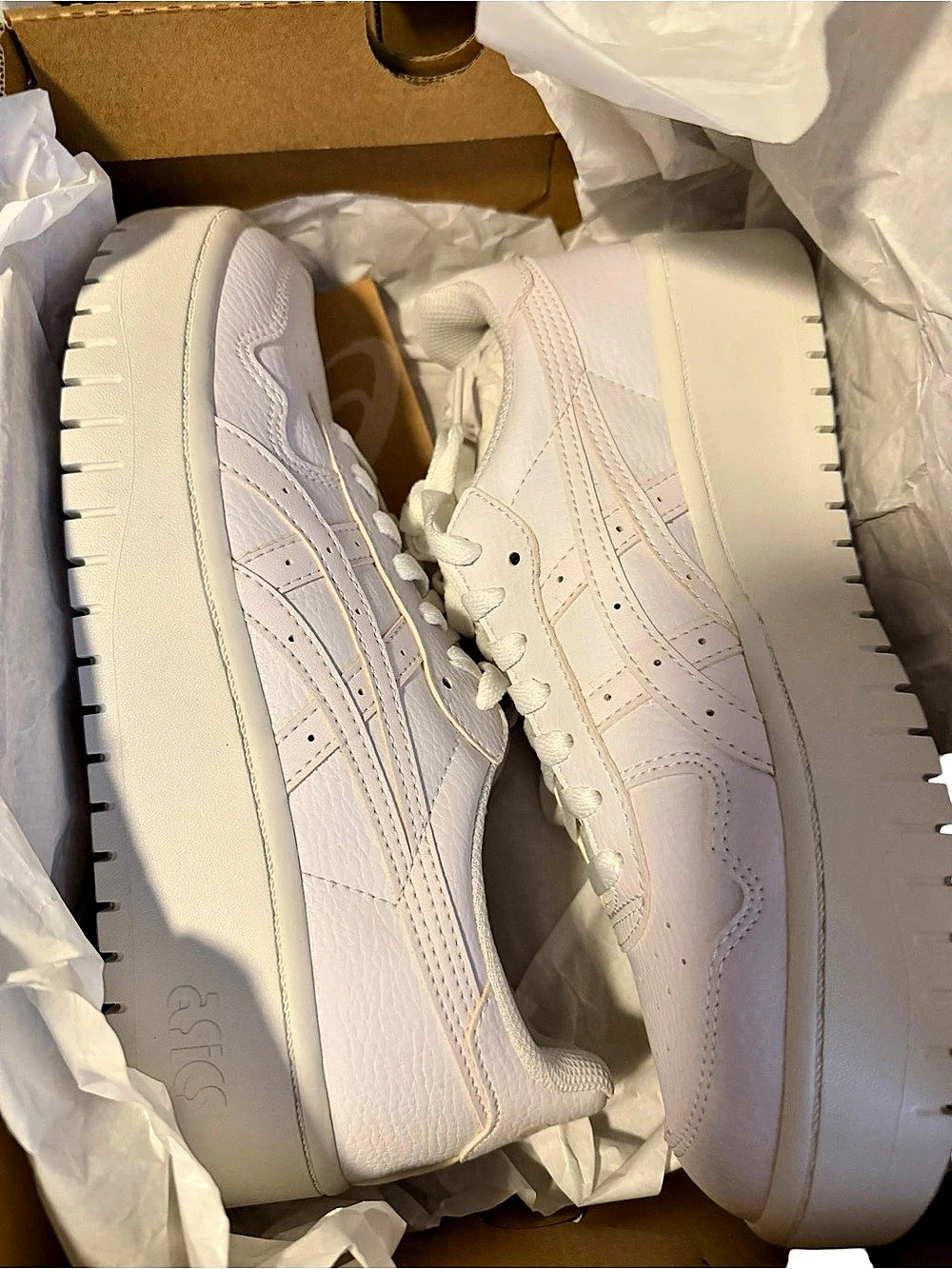 Asics Japan S PF Women's White Sneakers US 9